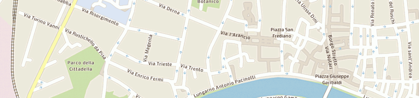 Mappa della impresa studio mg srl a PISA