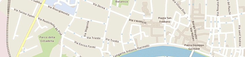 Mappa della impresa la pieve srl a PISA