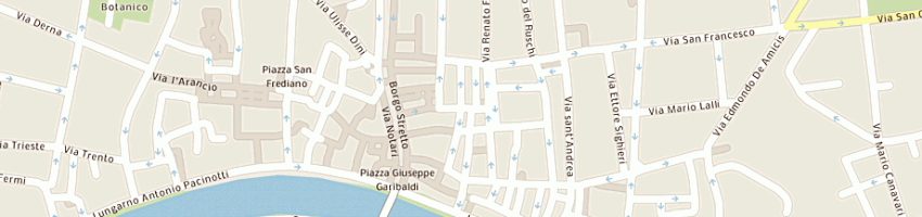 Mappa della impresa del testa daniela a PISA