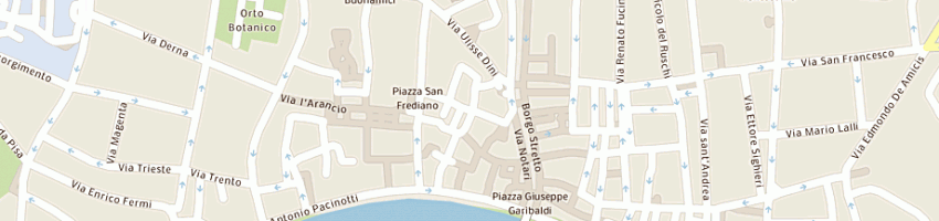 Mappa della impresa suore s marta a PISA