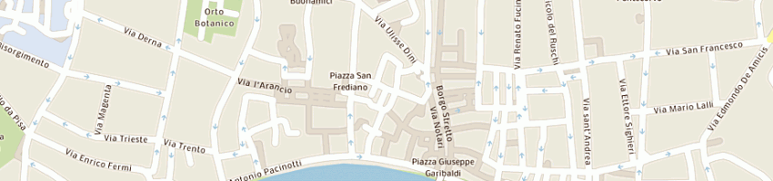 Mappa della impresa grassia bruno a PISA
