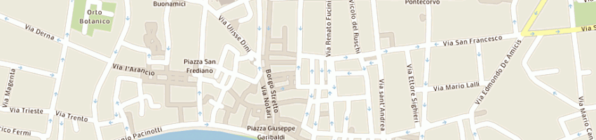 Mappa della impresa gruppo acquisti macellai pisani soc coop a PISA