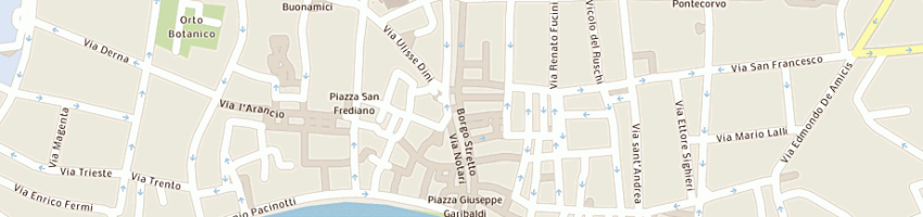Mappa della impresa dei massimo a PISA
