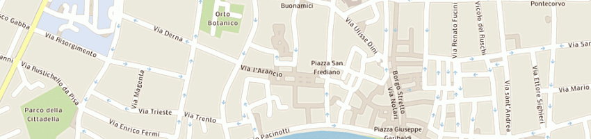 Mappa della impresa marianelli paolo a PISA