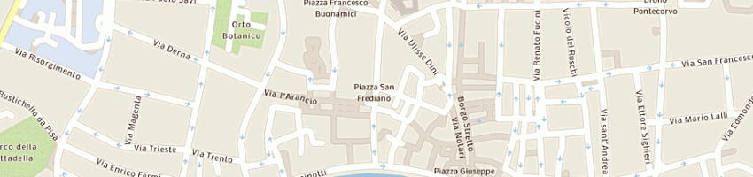 Mappa della impresa type a PISA