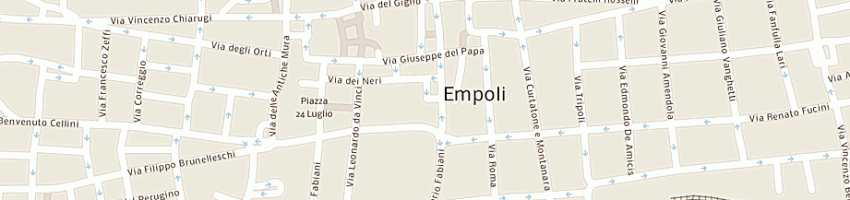 Mappa della impresa ottica cecchi di cioni valeria a EMPOLI