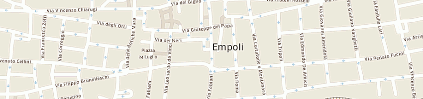 Mappa della impresa bc italiana snc di elena lombardi ec a EMPOLI
