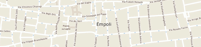 Mappa della impresa ditta exit di serena tozzini a EMPOLI