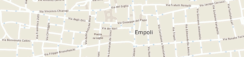 Mappa della impresa alfaroli sandro a EMPOLI
