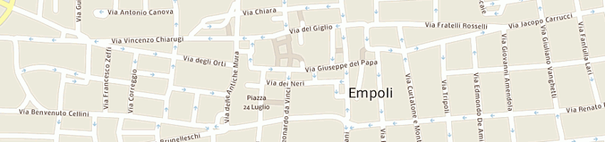 Mappa della impresa elioservice srl a EMPOLI