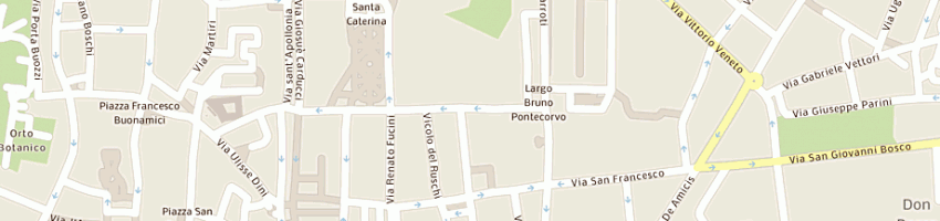 Mappa della impresa nico 2002 srl a PISA