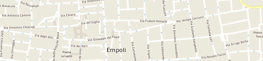 Mappa della impresa enterpryse company srl a EMPOLI