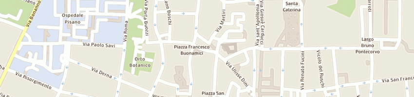 Mappa della impresa macondho's di meucci letizia a PISA