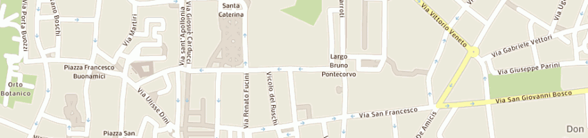 Mappa della impresa baschieri mauro a PISA