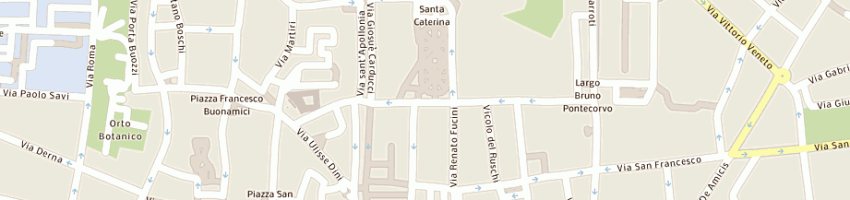 Mappa della impresa agenzia immobiliare galilei di giovani aurelio a PISA
