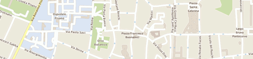 Mappa della impresa pink cherry di casini simone e c sas a PISA