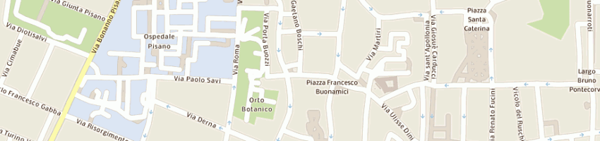 Mappa della impresa frangioni gian paolo a PISA