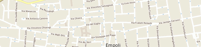 Mappa della impresa intimo marmugi di corrieri massimo a EMPOLI