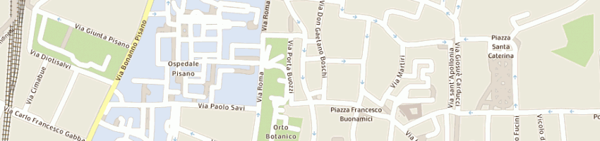 Mappa della impresa elenha gestione immobiliare alberghiere srl a PISA
