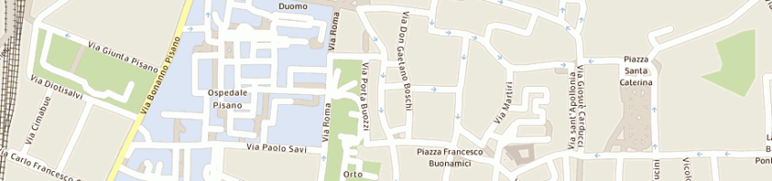 Mappa della impresa tonarelli mery a PISA