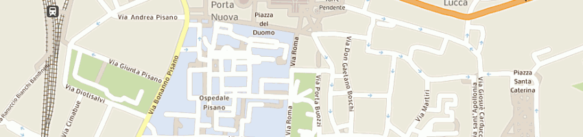 Mappa della impresa ail assitaliana leucemie sez di pisa a PISA