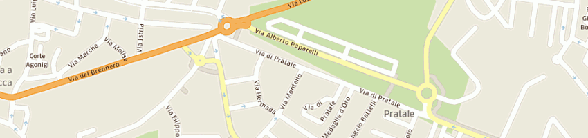 Mappa della impresa puma antonio a PISA