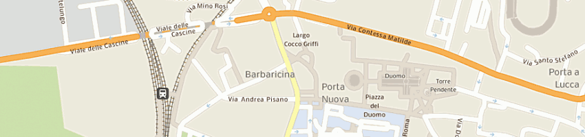 Mappa della impresa esculapio srl a PISA