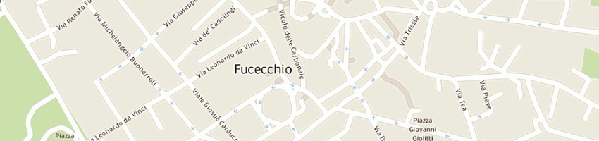 Mappa della impresa centro italiano femminile comitato di fucecchio a FUCECCHIO