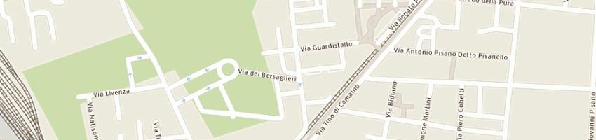 Mappa della impresa del corso giacomo (srl) a PISA