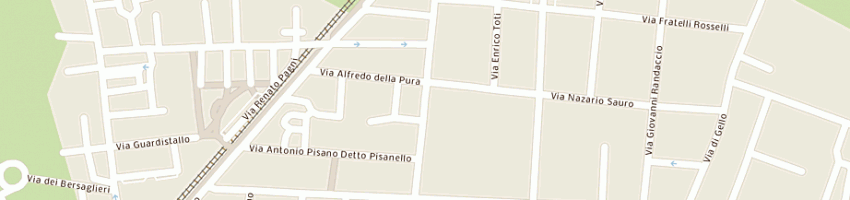 Mappa della impresa anteprima boutique di goffis monica a PISA