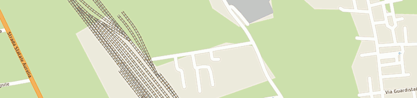 Mappa della impresa autocarrozzeria le cascine a PISA
