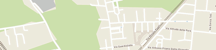 Mappa della impresa vanity hair di saccucci antionella a PISA