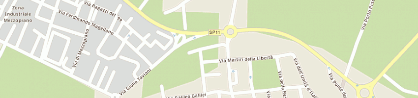 Mappa della impresa directional projects spa a FIRENZE