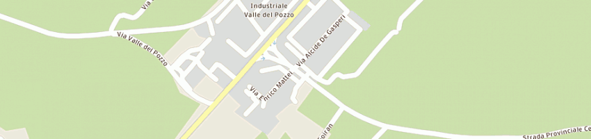 Mappa della impresa valeriano auto di pierfederici valeriano e c sas a MONDOLFO