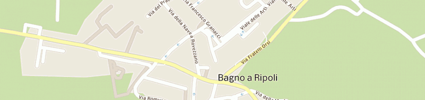 Mappa della impresa capanni marco a BAGNO A RIPOLI