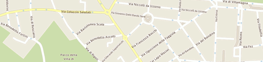 Mappa della impresa broom nicholas james a FIRENZE