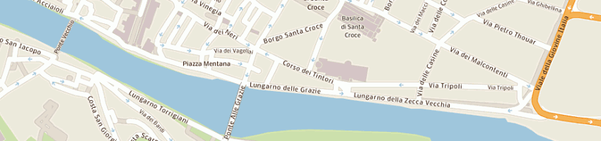 Mappa della impresa la nouvelle bague spa a FIRENZE