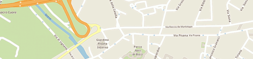 Mappa della impresa becucci marco a FIRENZE