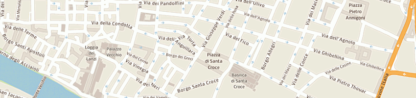 Mappa della impresa andreazzi roberto a FIRENZE