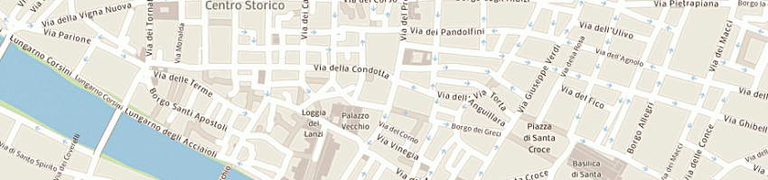 Mappa della impresa studio barbetti di passalacqua monica a FIRENZE