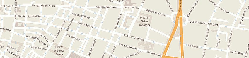 Mappa della impresa md di gaetano manera e dario della lunga snc a FIRENZE