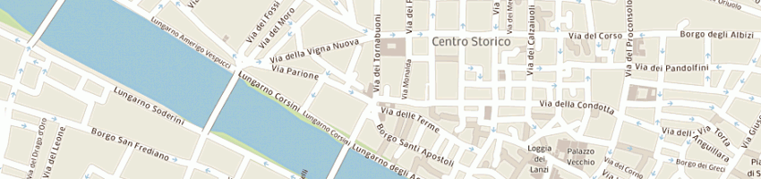 Mappa della impresa lvmh italia spa a FIRENZE