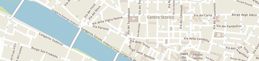 Mappa della impresa eleuteri carlo srl a FIRENZE