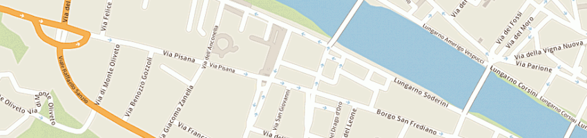 Mappa della impresa girasole di toscana immobiliare di paparella nicoletta a FIRENZE