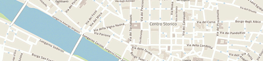 Mappa della impresa rimini gustavo a FIRENZE