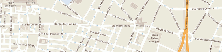 Mappa della impresa cartoleria nuove poste a FIRENZE