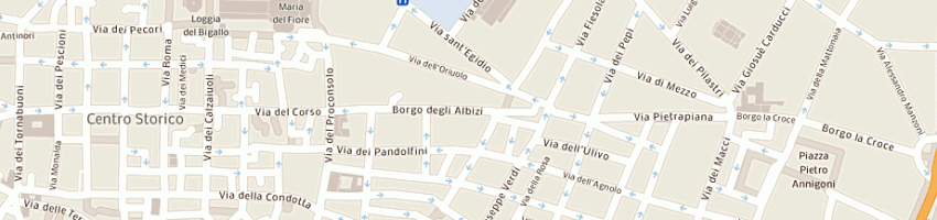 Mappa della impresa abaco (snc) a FIRENZE