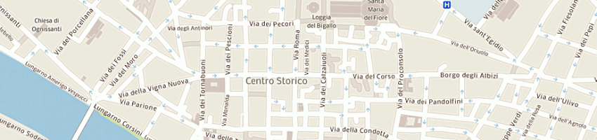 Mappa della impresa hugo boss italia a FIRENZE