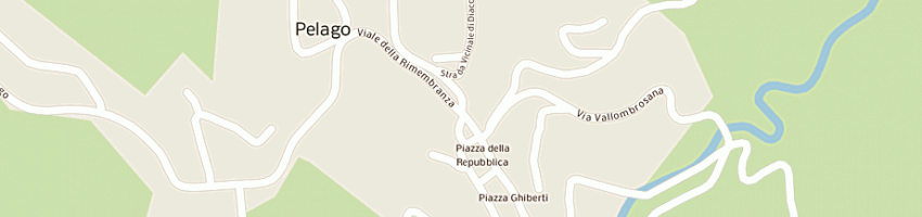 Mappa della impresa busi giampiero - azienda agricola travignoli a PELAGO