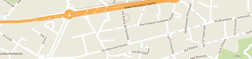 Mappa della impresa cartoleria moderna a FIRENZE